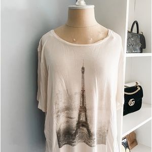 COMFY & CUTE OVERSIZED Old Navy PARIS 🥖🍷🇫🇷  shirt ***PRICE NEGOTIABLE***